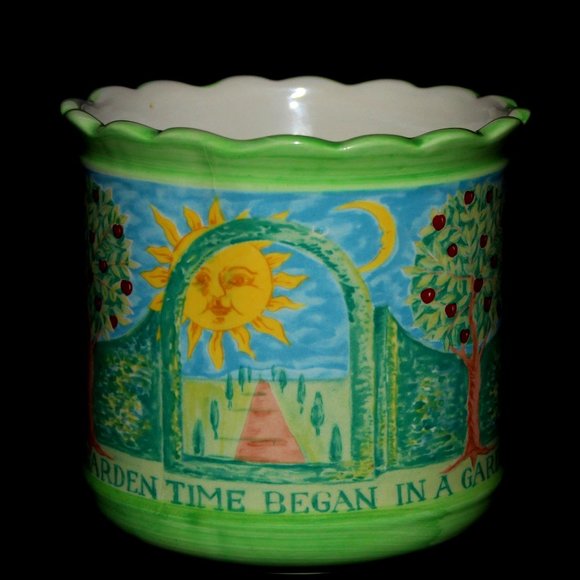 Raul Da Bernarda Flower Pot | Porta Flower Pot | Barbara Wilson Flower T… - Picture 1 of 6